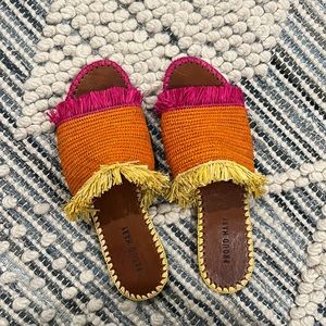 Proud Mary straw sandals